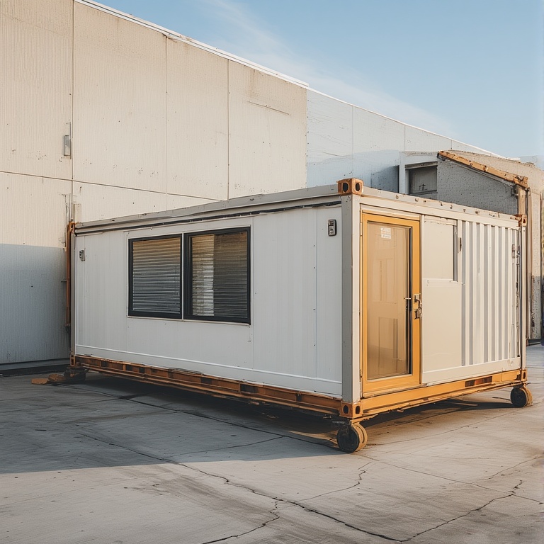 20 feet shipping container manufactured by SR Enterprises